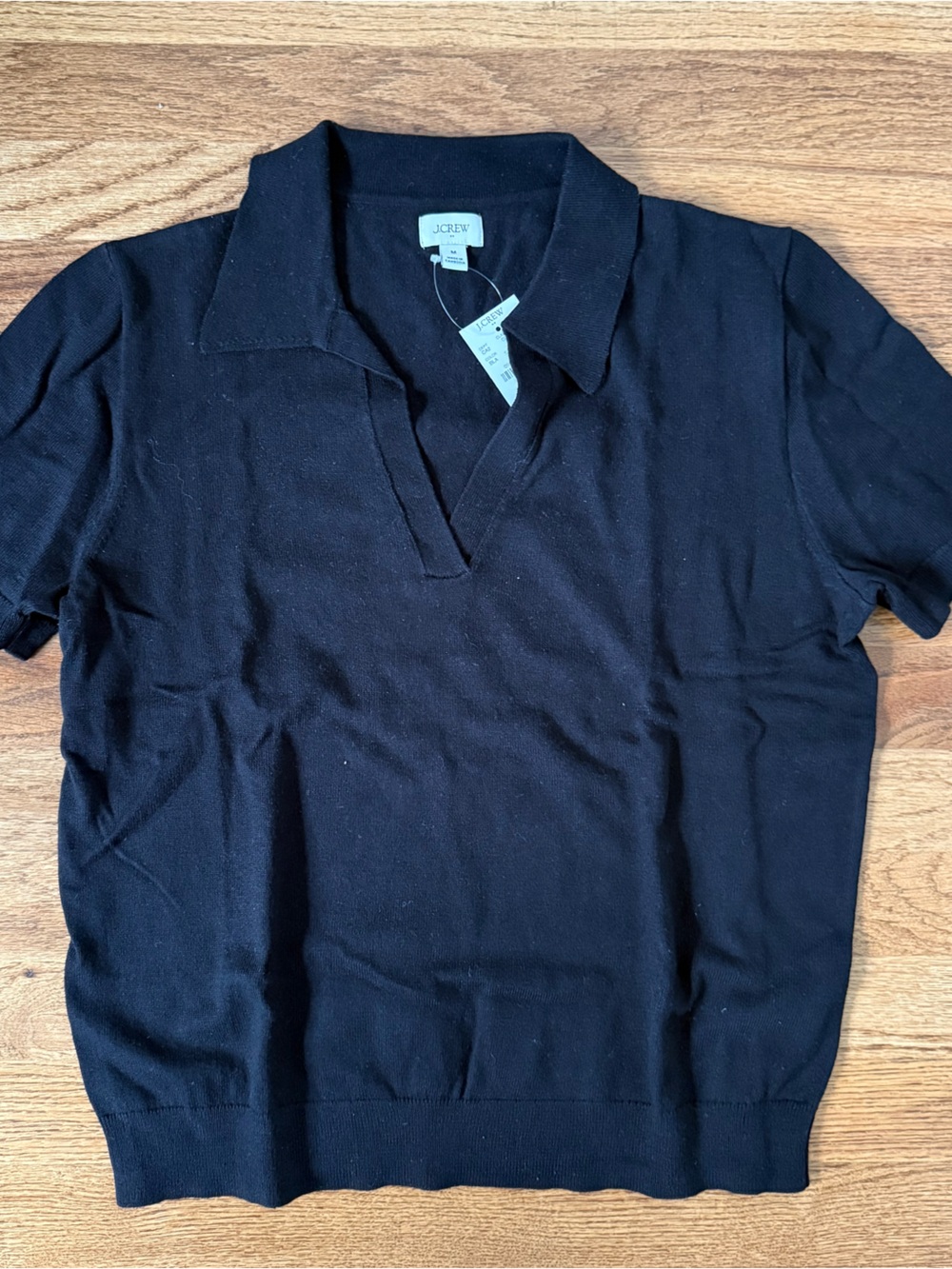 J Crew Knit Collared Shirt
